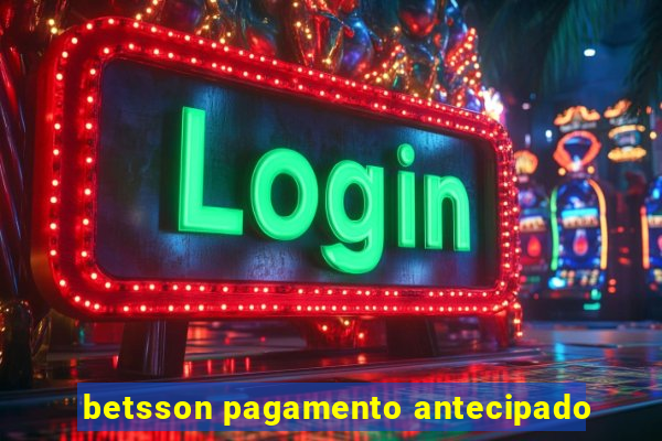 betsson pagamento antecipado